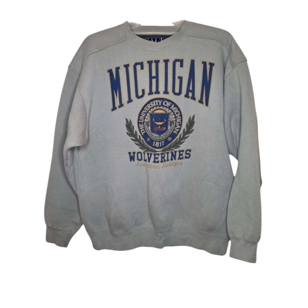 Galt Sand Vintage Michigan Wolverines Crewneck Size Large